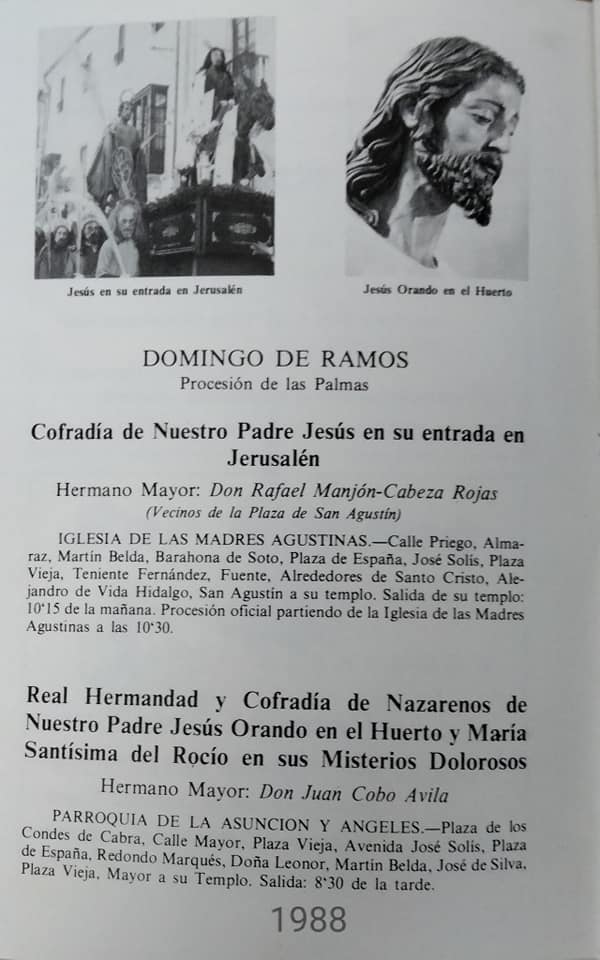 fotografías relacionadasa la Hermandad del Rocio.