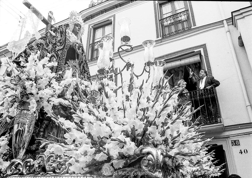 la saeta en la Semana Santa de Cabra