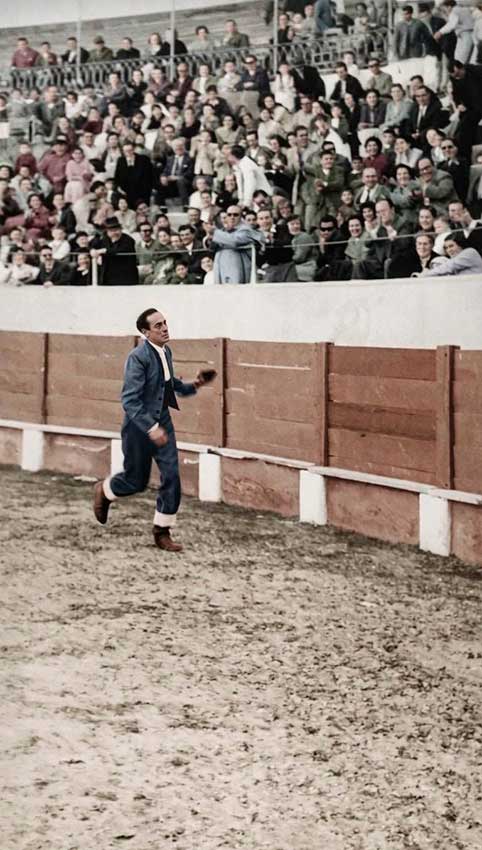 Fotografias relacionadas con la fiesta de los toros de Cabra
