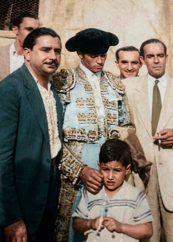 Fotografias relacionadas con la fiesta de los toros de Cabra