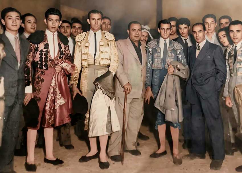 Fotografias relacionadas con la fiesta de los toros de Cabra