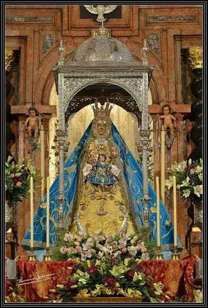 Virgen de la Sierra patrona Cabra de Córdoba, romeria, santuario