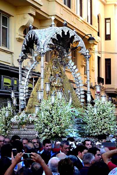 Virgen de la Sierra patrona Cabra de Córdoba, romeria, santuario