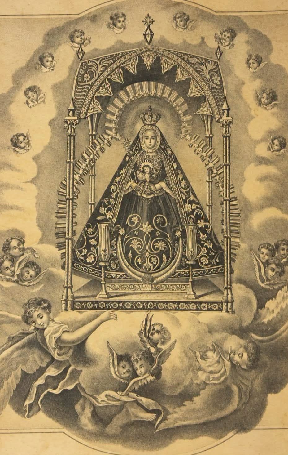 Fotografías relativa a la Virgen de la Sierra