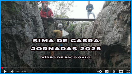Sima de Cabra Jornadas 2025. Vídeo de Paco Galo de Cabra y escenas varias