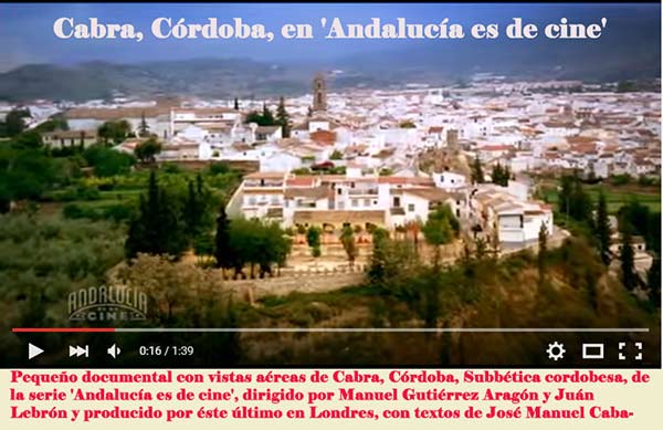 Cabra, Córdoba, en 'Andalucía es de cine' Mario Muñoz Guerola 