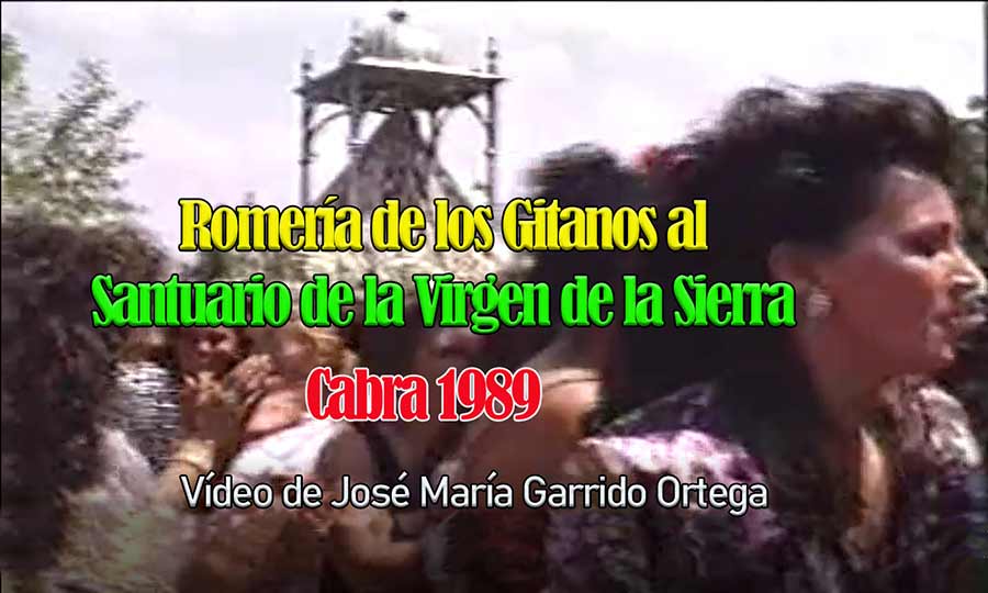 Romería de los gitanos 1989 video de Pepe Garrido.