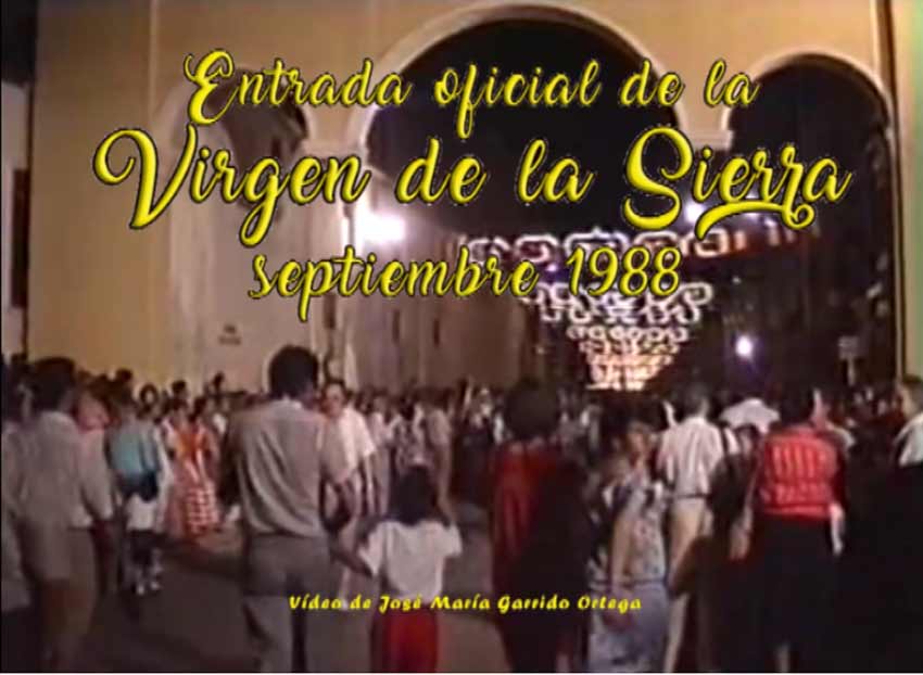 «La entrada oficial en Cabra de la Virgen de la Sierra» vídeo de José María Garrido Ortega